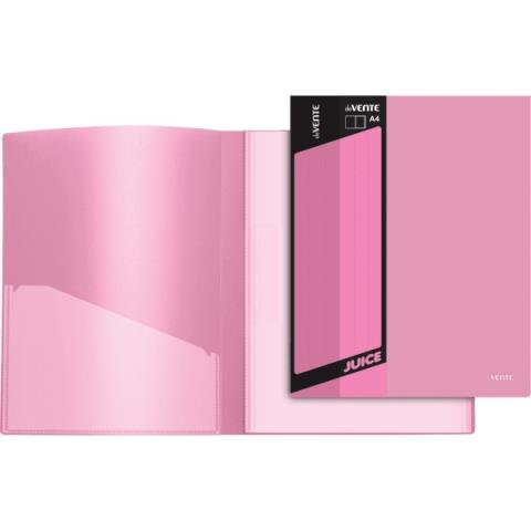 Папка с 80 карманами deVente Juicy 3105713 розовая