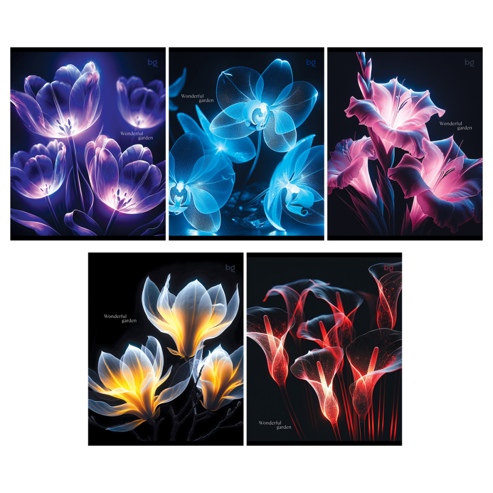 Тетрадь 48 л. (линия) БиДжи Чудесный сад Т5ск48 63528