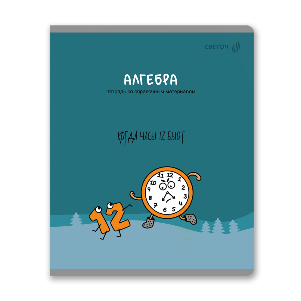 Тетрадь 48 л. (клетка) SVETOCH Большая перемена Алгебра 01811