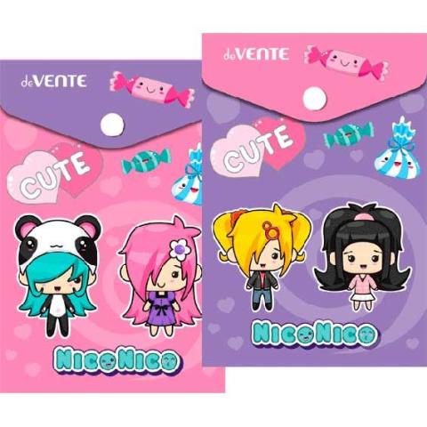 Папка - конверт А6 на кнопке deVENTE 3071230 NicoNico:-) Папка - конверт А6 на кнопке deVENTE 3071230 NicoNico:-)
