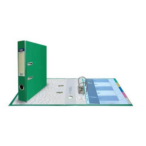 Папка - регистратор 50 мм PVC 251803 зеленый