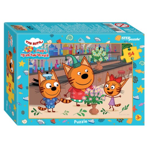 Пазлы 54 эл. Три кота 71191