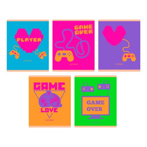 Тетрадь 48 л. (клетка) К-Э Game ТКЛ487825 Тетрадь 48 л. (клетка) К-Э Game ТКЛ487825