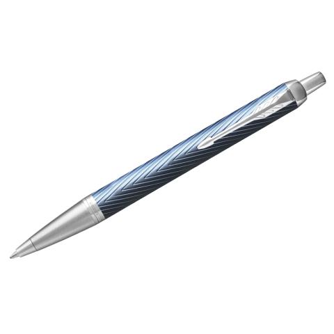 Ручка шариковая Parker IM Premium Blue Grey GT синяя 2143645