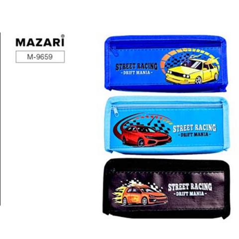 Пенал Mazari Street racing М-9659 прямоугольный на молнии Пенал Mazari Street racing М-9659 прямоугольный на молнии