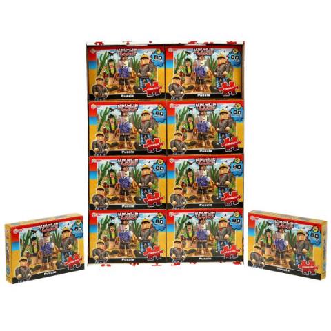 Пазлы 80 эл. Крутые робокопы. 