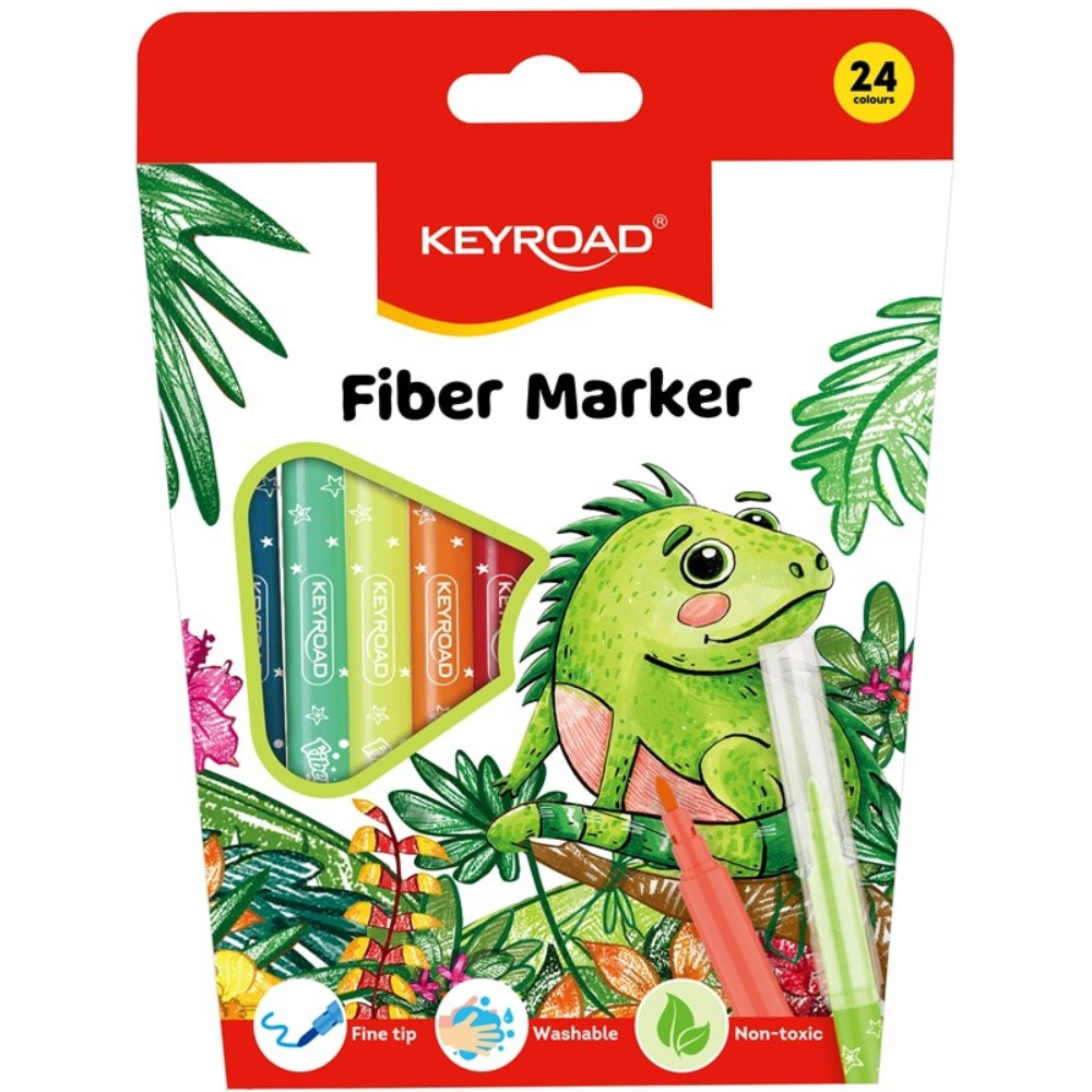 Фломастер 24 цв. KEYROAD KR973168