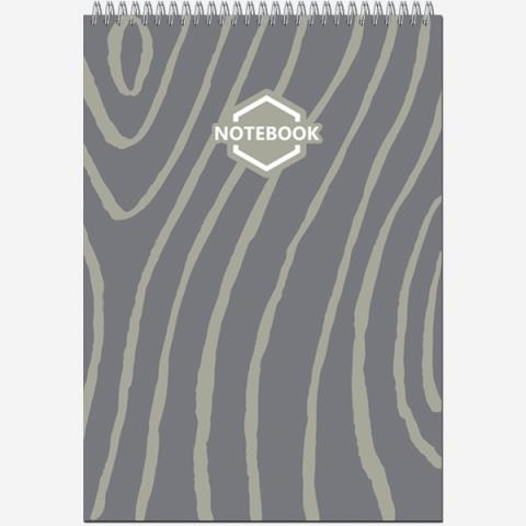 Блокнот А4 60 л. (спираль) Стильный офис 2933/1021602