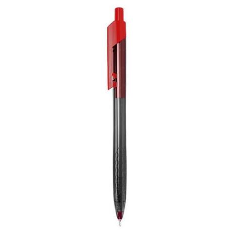 Ручка шариковая Deli EQ01340 Arrow 0,7 авт. красный Ручка шариковая Deli EQ01340 Arrow 0,7 авт. красный