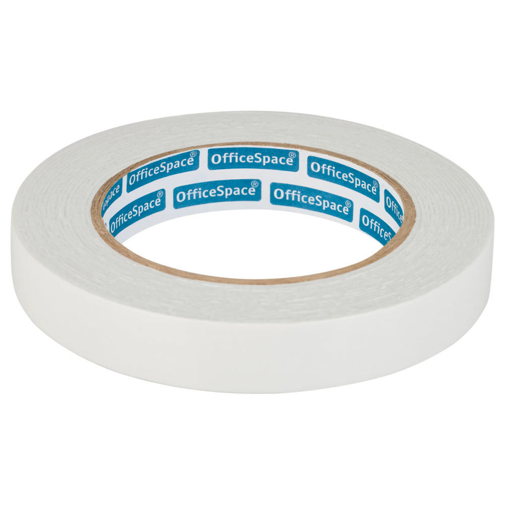 Скотч двусторонний 25 мм х5 м вспененн. OfficeSpace 383483