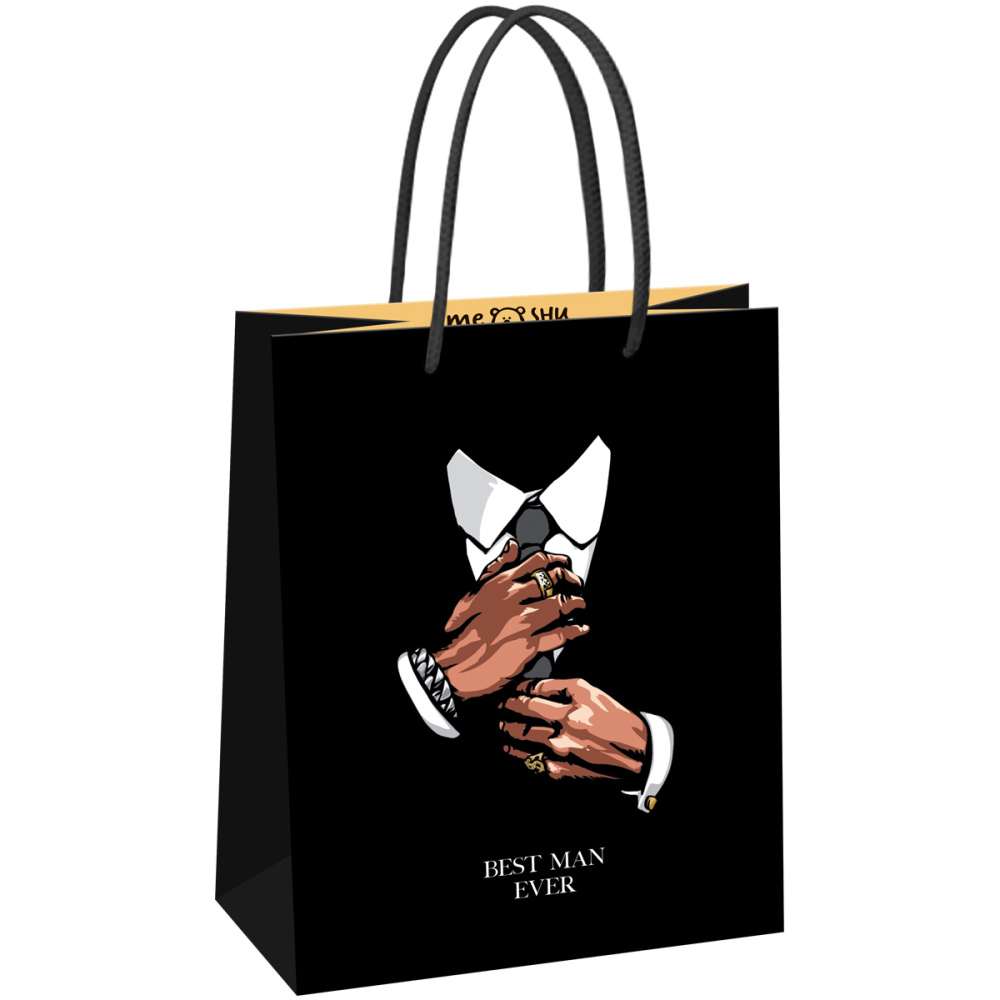 Пакет подарочный MESHU Brutal MS_61567 18х23х10см