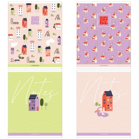 Тетрадь 40 л. (клетка) ArtSpace Рисунки House 42874 Тетрадь 40 л. (клетка) ArtSpace Рисунки House 42874