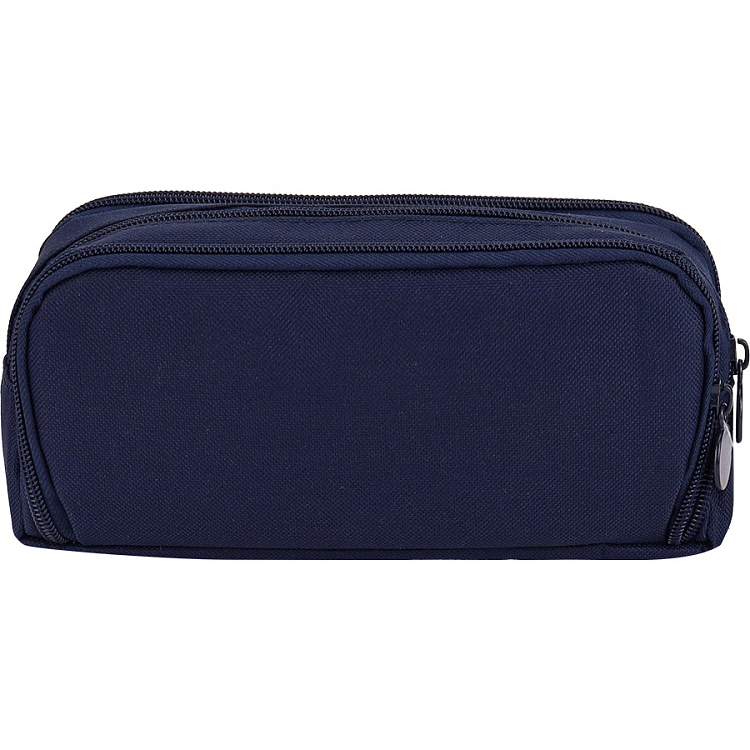 Пенал 3 секц. большой Темно-синий ПН-0913