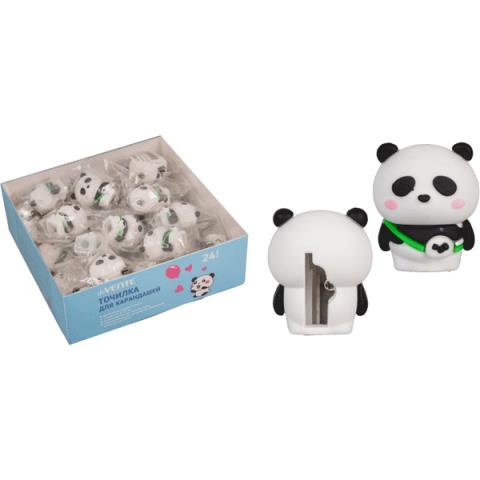 Точилка deVENTE 8031313 Panda 1 отв. Точилка deVENTE 8031313 Panda 1 отв.