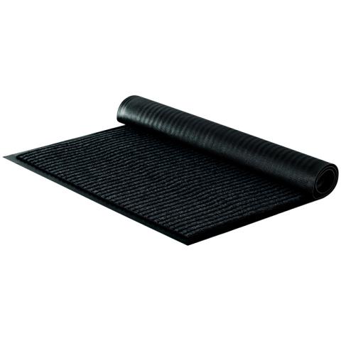 Коврик влаговпитывающий OfficeClean ворсовый 60х90 черный 285746