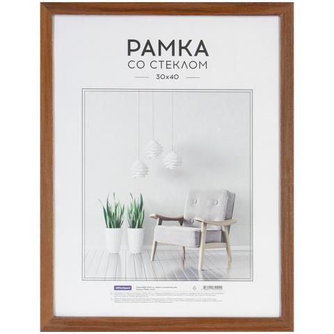 Фоторамка 30x40 OfficeSpace итальянский орех 36544 Фоторамка 30x40 OfficeSpace итальянский орех 36544