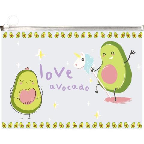 Папка - конверт А4 на молнии deVENTE 3072112 Avocado с расширением Папка - конверт А4 на молнии deVENTE 3072112 Avocado с расширением