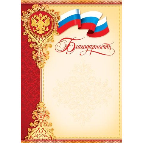 9-19-017А Благодарность РФ 9-19-017А Благодарность РФ