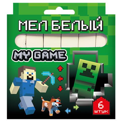 Мел белый 6 шт. Centrum My Game 76996 Мел белый 6 шт. Centrum My Game 76996