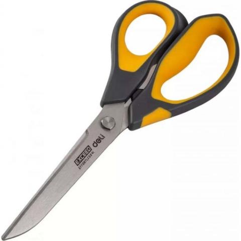 Ножницы 21 см Deli E77762Yellow желтые Ножницы 21 см Deli E77762Yellow желтые