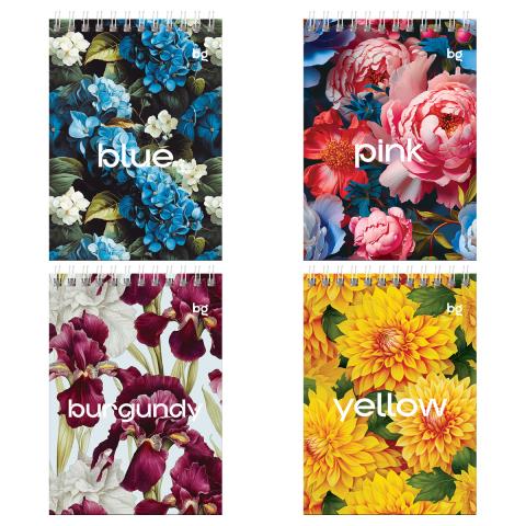 Блокнот А6 80 л. (спираль) БиДжи Цвет настроения Б6гр80 59761