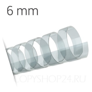 Гребенка 51 мм. д/переплета прозрач. 50 шт. 500л.