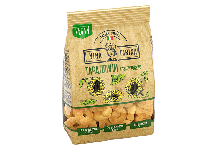 Сушки-мини Тараллини Nina Farina классические 180 гр Сушки-мини Тараллини Nina Farina классические 180 гр