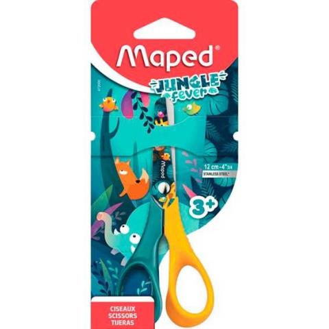 Ножницы 12 см Maped Jungle fever vivo 472000