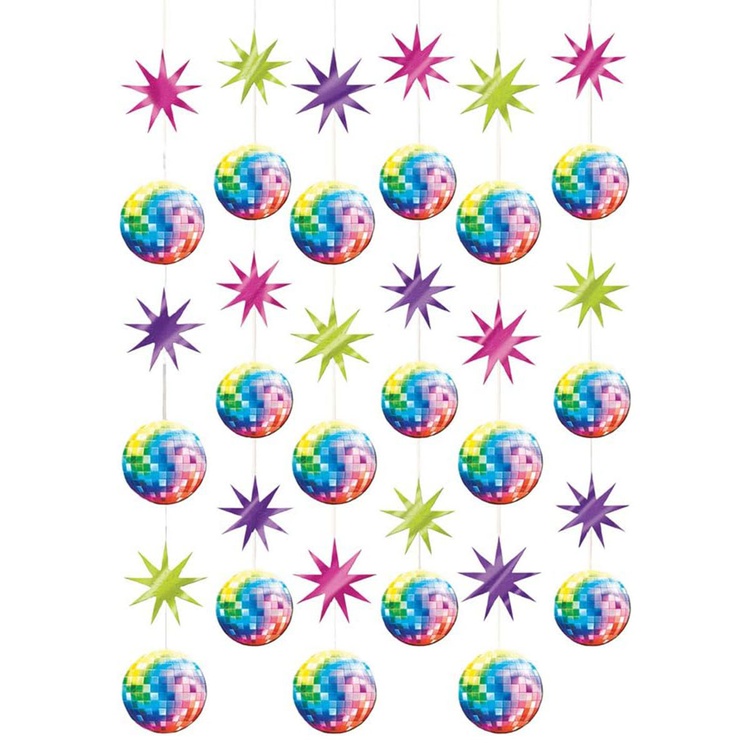 Гирлянда вертик. Диско 70х 2,1м 1505-1373