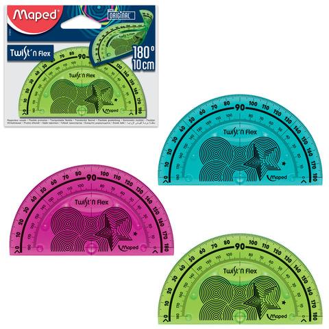 Транспортир 10 см 180° Maped Flex/Flex 279810 Транспортир 10 см 180° Maped Flex/Flex 279810