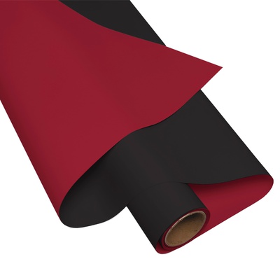 Пленка пудровая черная марсала 50см*9м 1509-1460