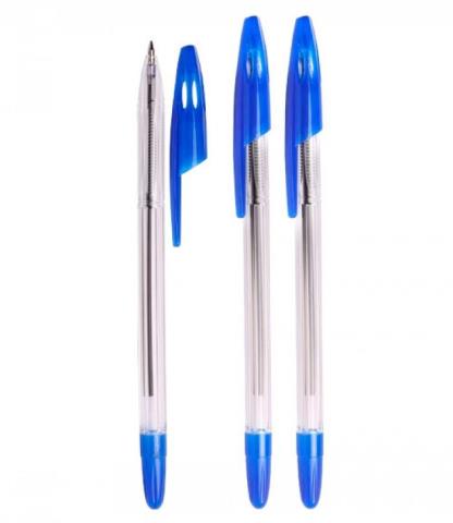 Ручка шариковая СТАММ 555 РШ200 0,7 масл. синяя