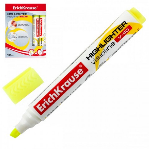 Маркер-текстовыд. V-40 желтый 30974 Маркер-текстовыд. V-40 желтый 30974