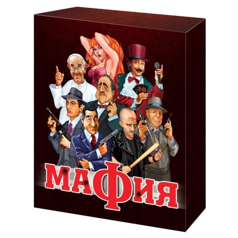 Игра настольная карточная Мафия 01895 Игра настольная карточная Мафия 01895