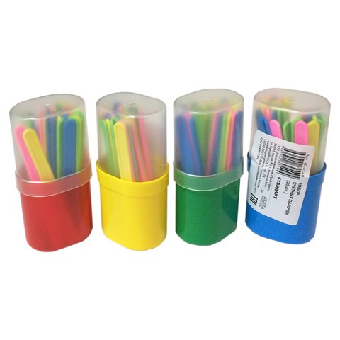 Счетные палочки пластм. 30 шт. пенал НР-4549