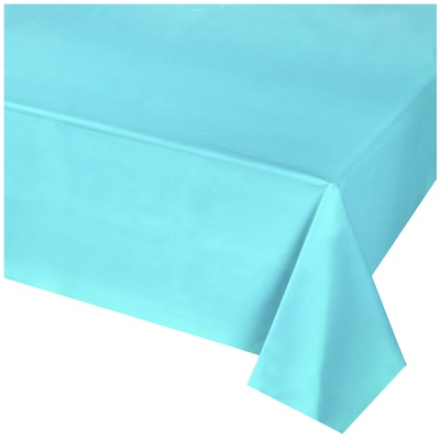 Скатерть бирюзовая 1,4*2,75м 1502-6190