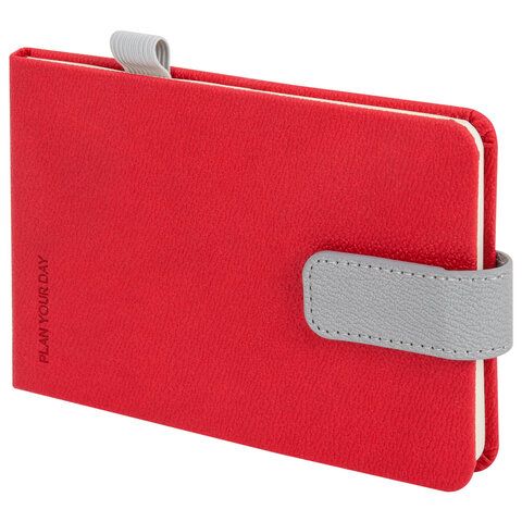 Еженедельник А6 Brauberg Modern красный 64л 118659