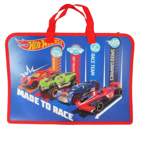Папка для тетрадей А4 с ручками Centrum Hot Wheels 88734 Папка для тетрадей А4 с ручками Centrum Hot Wheels 88734