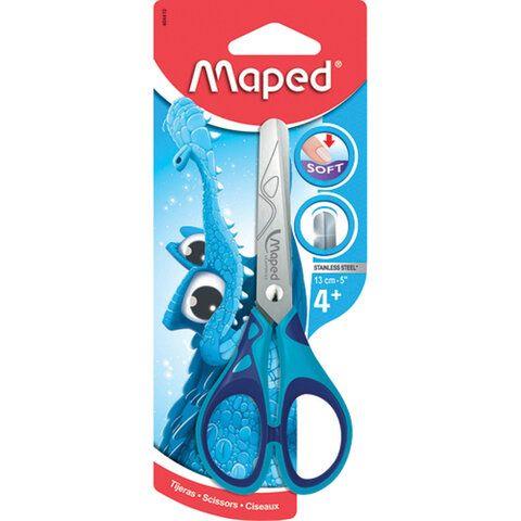 Ножницы 13 см Maped прорезин. ручки, симметричн. 464412 Ножницы 13 см Maped прорезин. ручки, симметричн. 464412