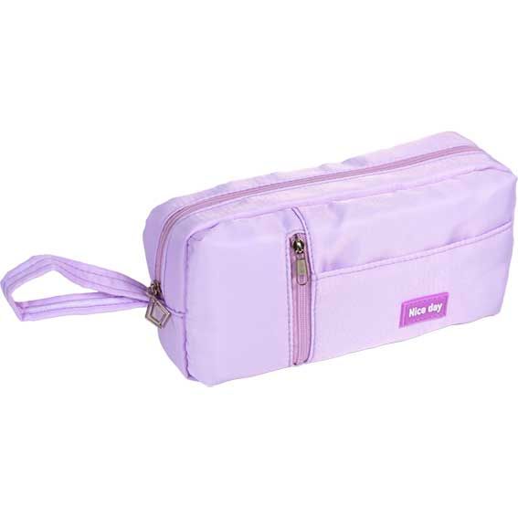 Пенал deVENTE 7020586 Nice Day прямоугольный, 2 отд.