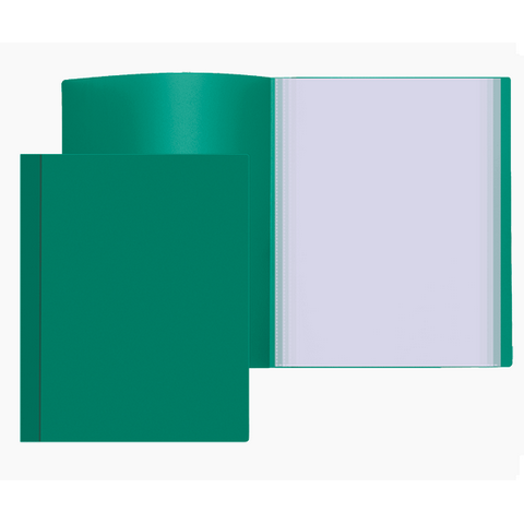 Папка с 30 карманами Attomex 3102401 зеленая