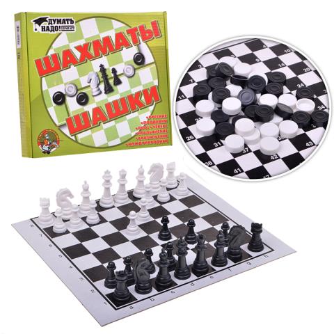 Игра настольная Шашки и шахматы 01450