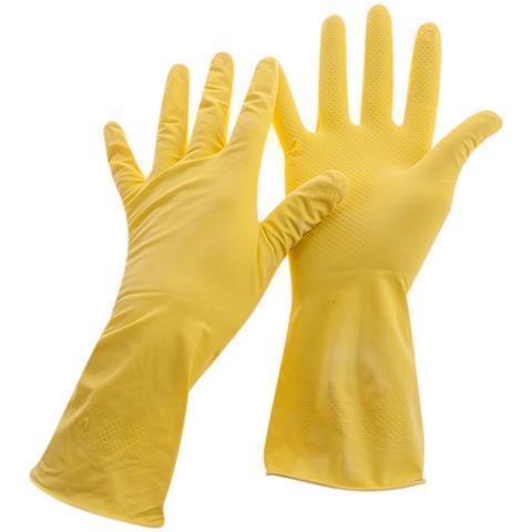 Перчатки резиновые OfficeClean S 248567 ЧЗ