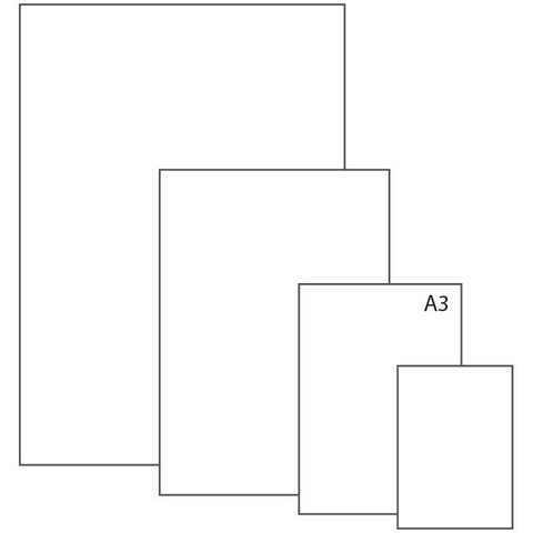Бумага чертежная 200 гр. А3 297х420 мм Гознак БЧ-0590