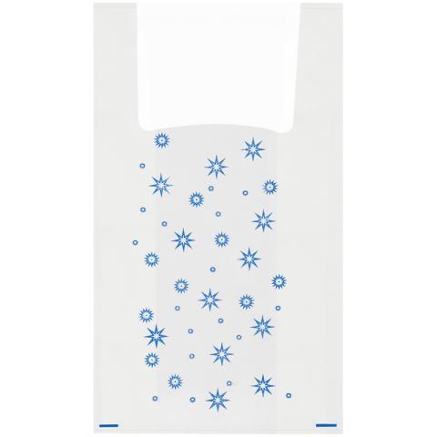 Пакет майка OfficeClean ПНД 30+16*60см 15 мкм белый 317608 Пакет майка OfficeClean ПНД 30+16*60см 15 мкм белый 317608