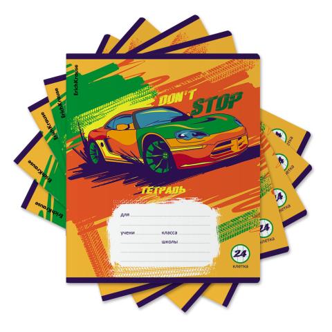 Тетрадь 24 л. (клетка) ErichKrause Graphic Car 60584 /10 Тетрадь 24 л. (клетка) ErichKrause Graphic Car 60584 /10