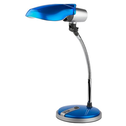 Лампа настольная ЭРА NE-301-E27-15W-BU синий