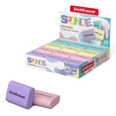 Ластик ErichKrause Sponge 48778 Ластик ErichKrause Sponge 48778