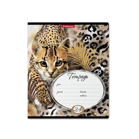 Тетрадь 24 л. (линия) ErichKrause Wild Cat 49218 /10 Тетрадь 24 л. (линия) ErichKrause Wild Cat 49218 /10