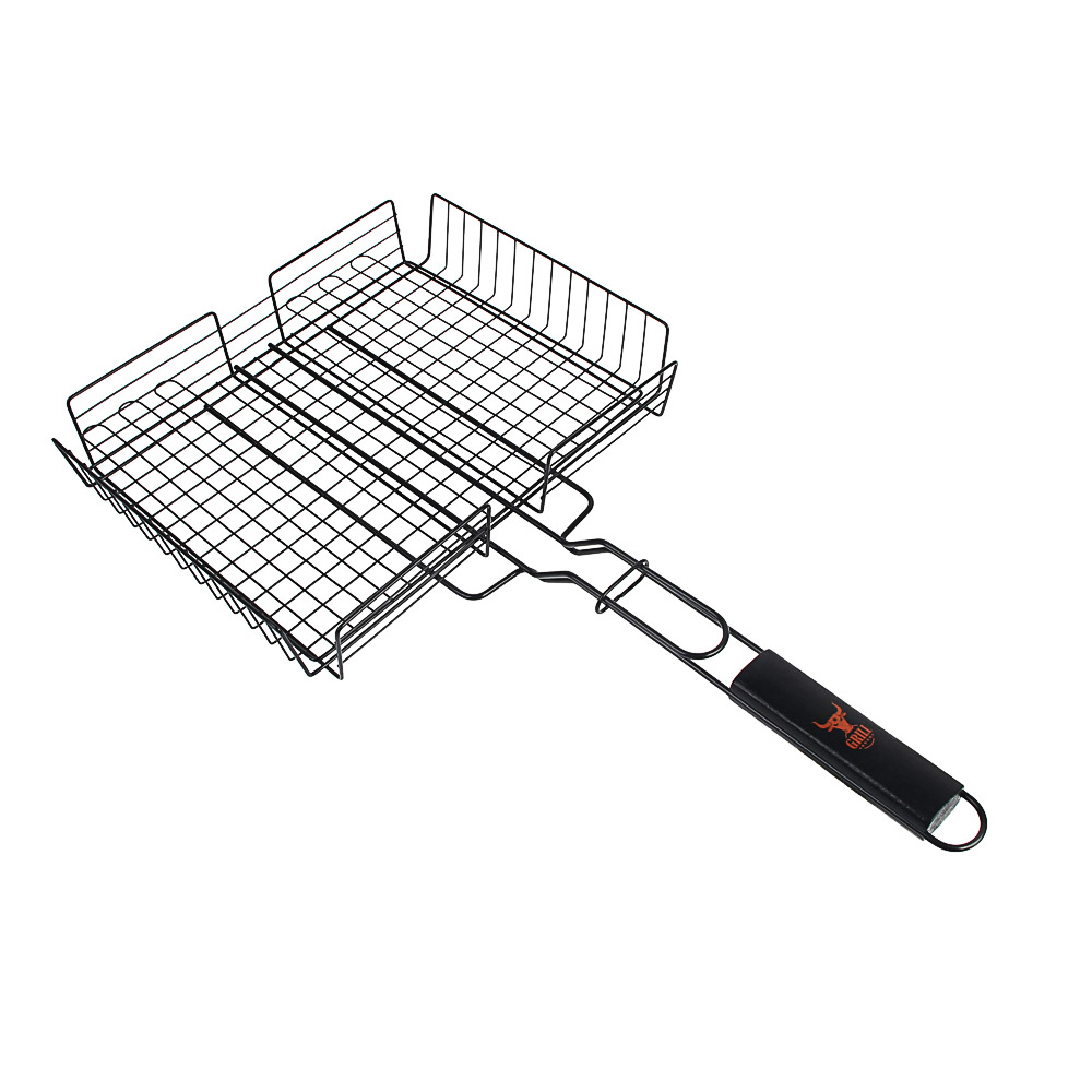 Решетка-гриль антипригар. покр. Grillboom 56*(23*30*4)см 104-002
